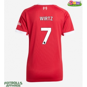 Liverpool Florian Wirtz #7 Hemmatröja Kvinnor 2025-26 Kortärmad